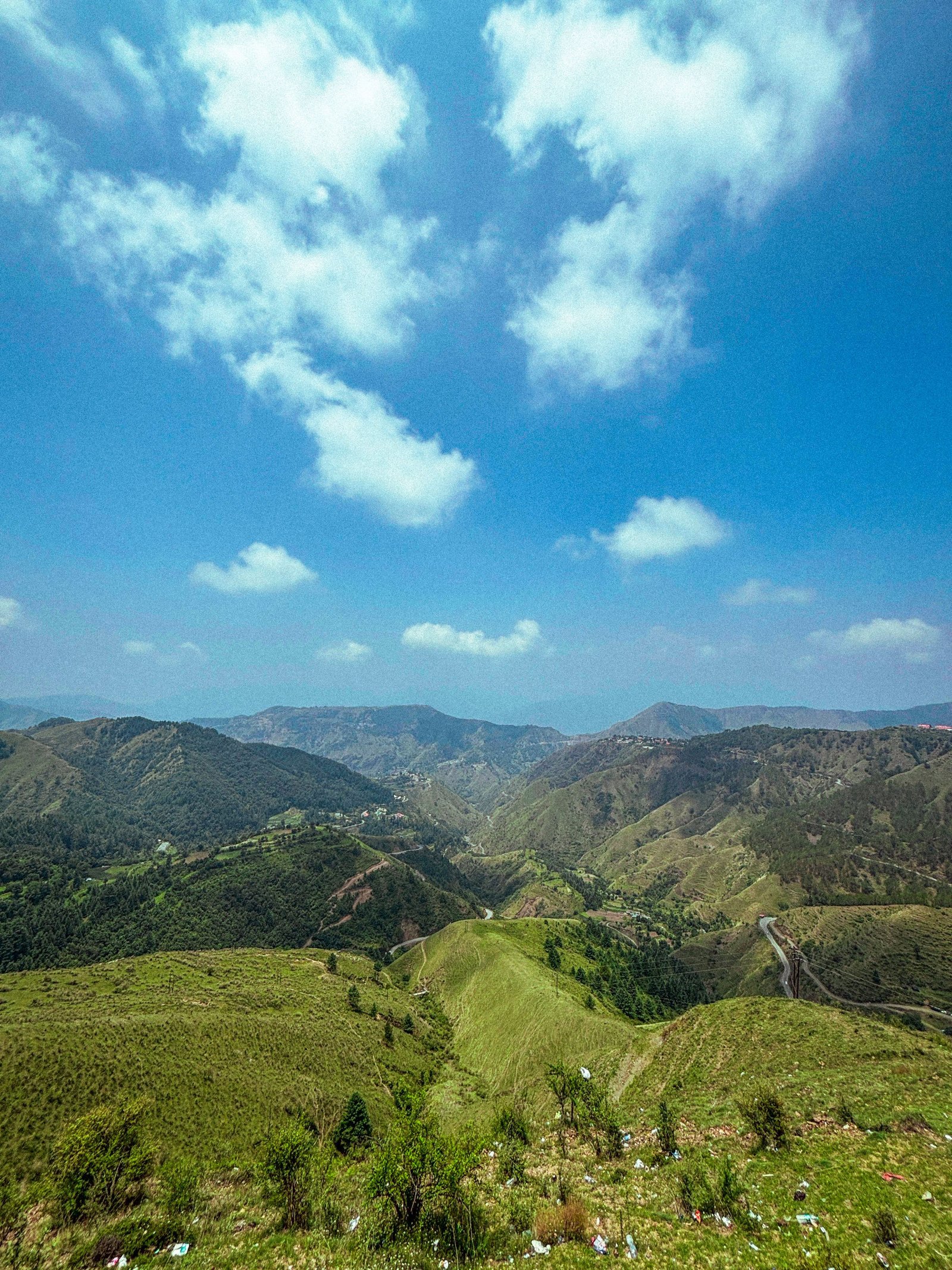 Delhi to Binsar taxi route